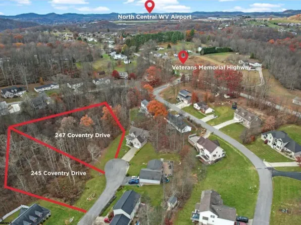 Lots 245/247 Coventry Dr, Bridgeport, WV 26330