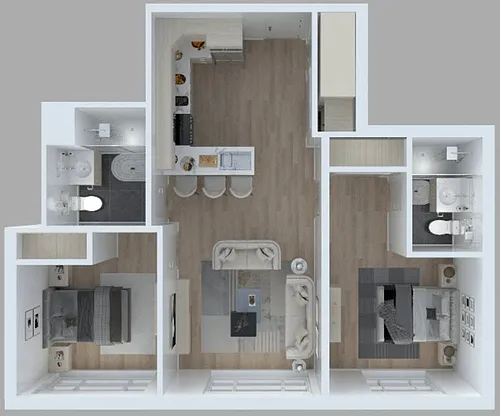 Floor plan B3