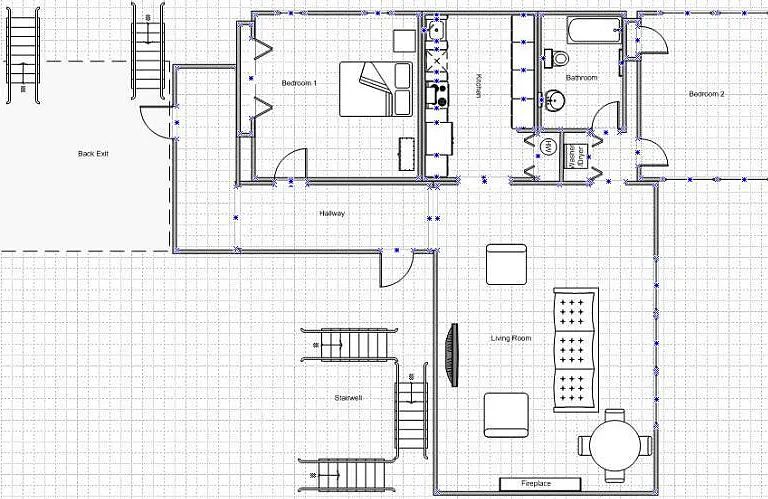 Here is the layout of the apartment.