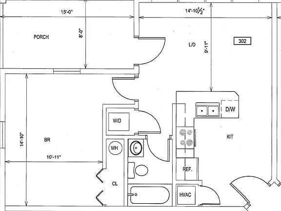 2nd image of 124 Atkins Farm Ln #302