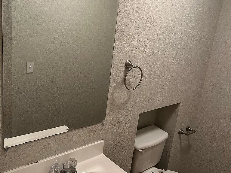 half bath in basement