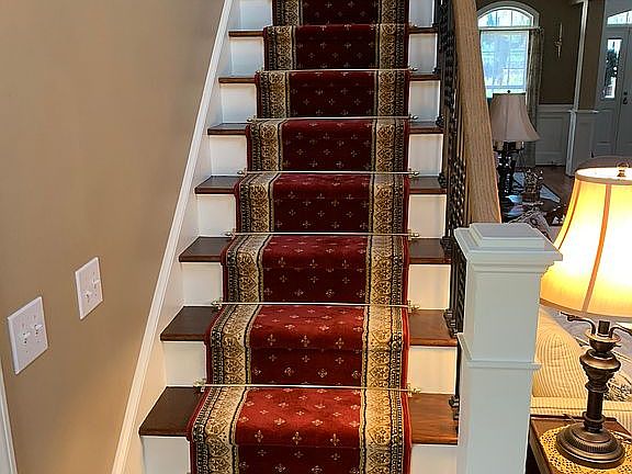 Stairway to second floor 