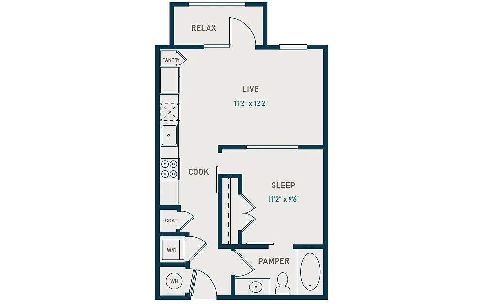 Floor plan E1