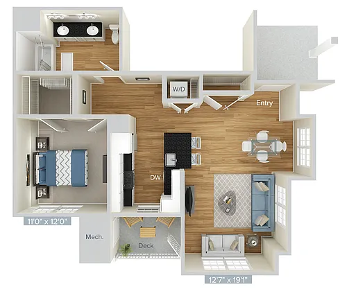 Floor plan A4-847