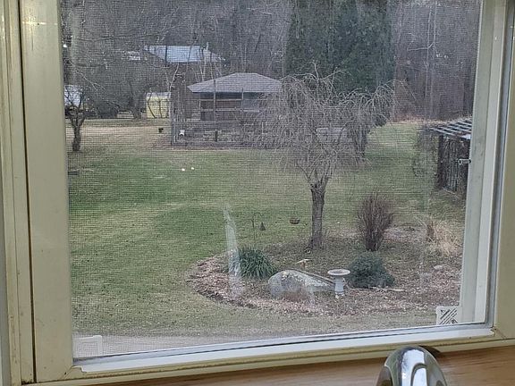View from kitchen sink.