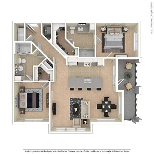 Floor plan B3