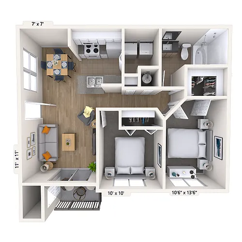 Floor plan The Camelia