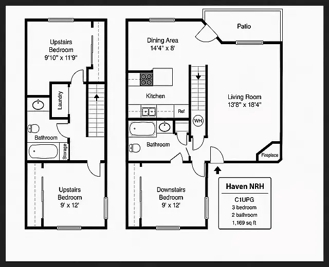 Floor plan C1UPG