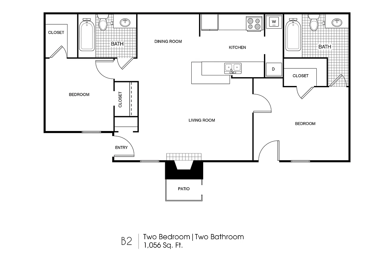 Floor plan B2