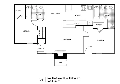 Floor plan B2