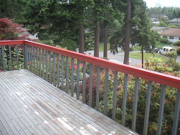 Front deck