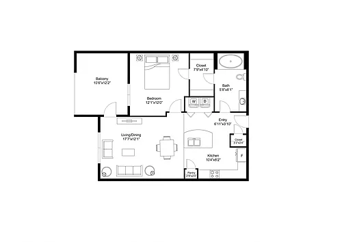 Floor plan A1R