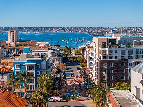 exterior of the building, near by harbor/ocean and Farmers Market every Wednesdays and Saturdays