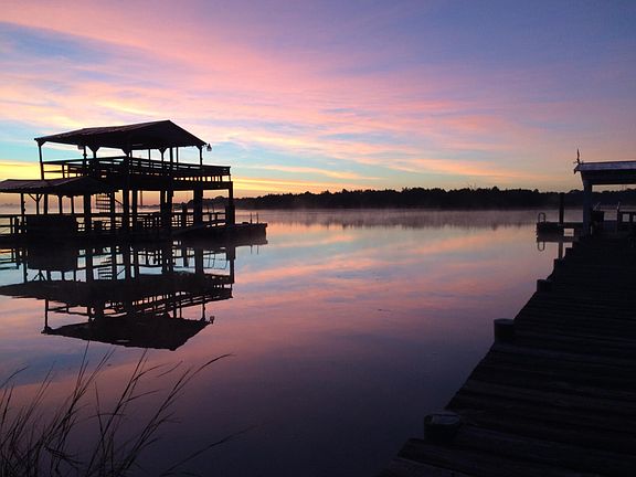 Sunrise from dock