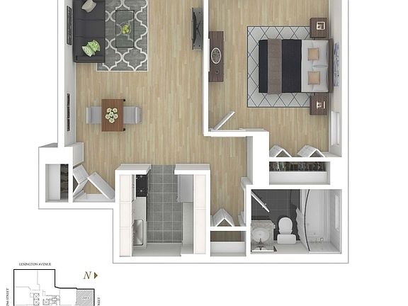 3rd image of 155 E 29th St APT 18E