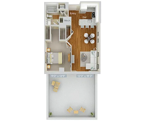 Floor plan A5-708-764-ter