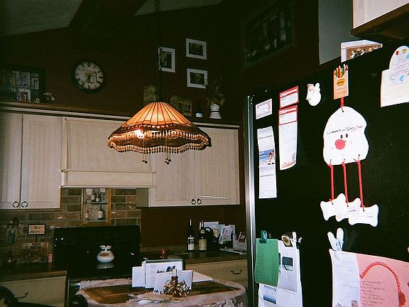 Custom Kitchen - Birch Cabinets