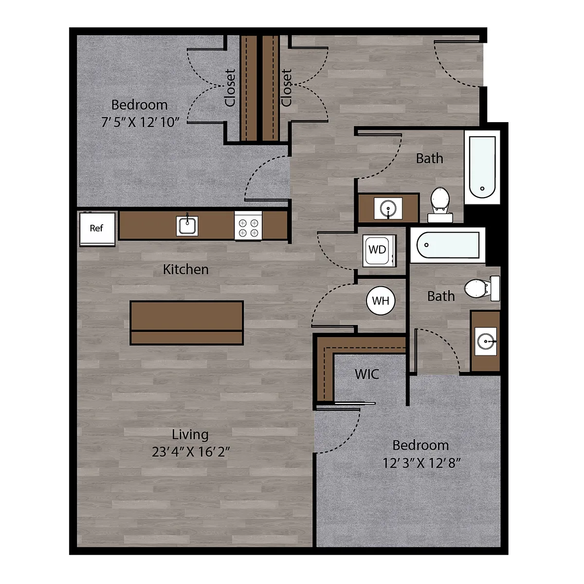 Floor plan The Dunkel