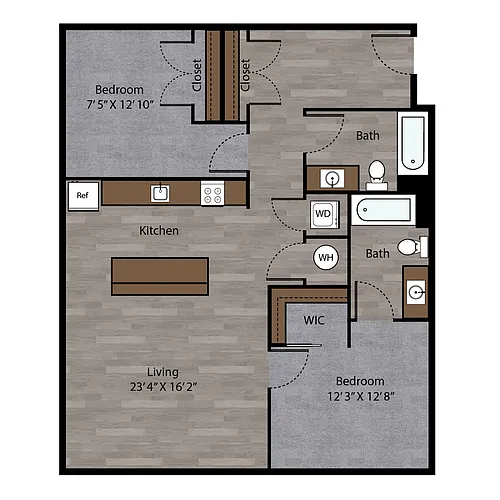 Floor plan The Dunkel