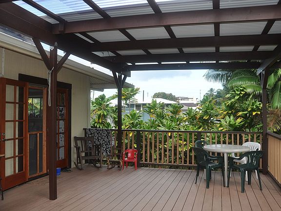 covered lani off kitchen