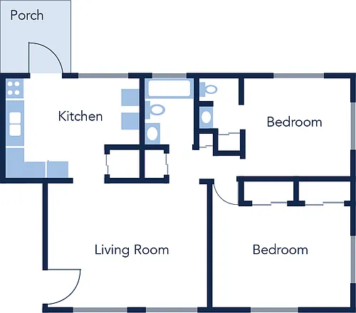 Floor plan The Flat