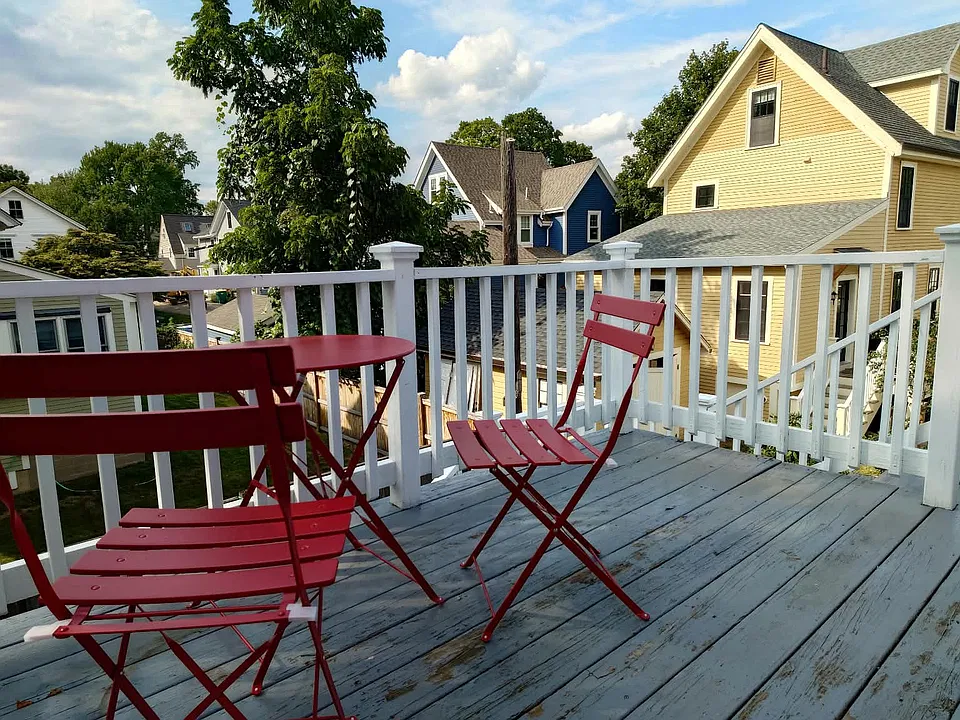 Deck off Kitchen/Dining