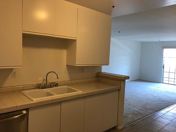 View of living room from kitchen