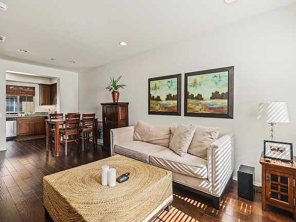 Living Room Area open to Dining and Kitchen Area