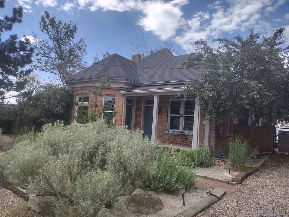 South facing front with porch