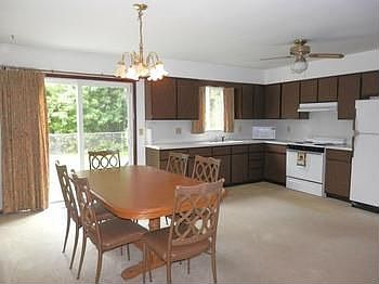 Super large kitchen & patio doors to back yard