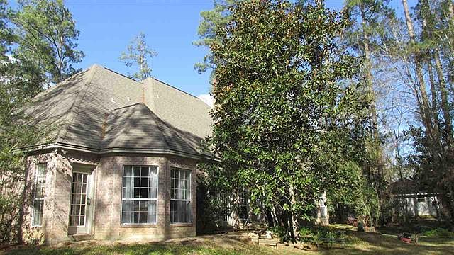 rear of home
