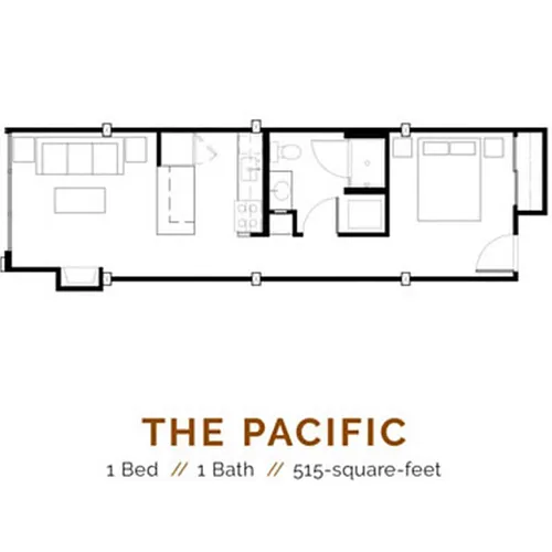 Floor plan Pacific