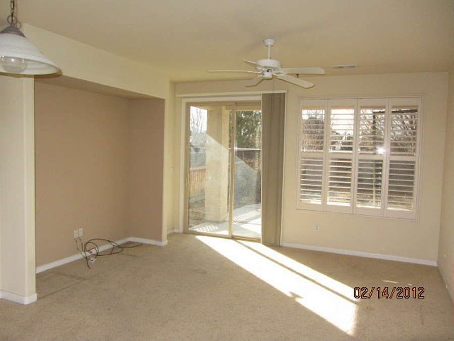 "Large family room with access to the backyard!"