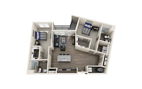 Floor plan B6