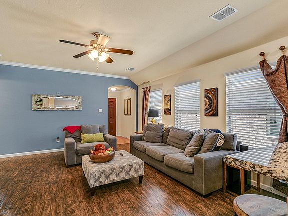 The pictures were taken when the property was occupied. None of the furniture or household items are included as seen in the picture.