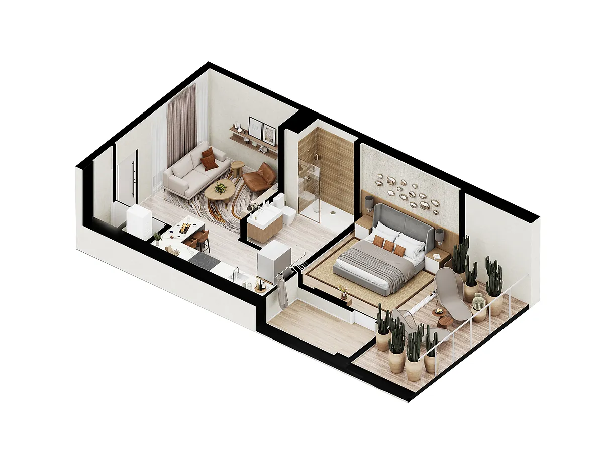 Floor plan B1