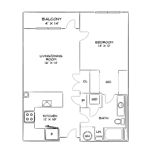 Floor plan Design 1F