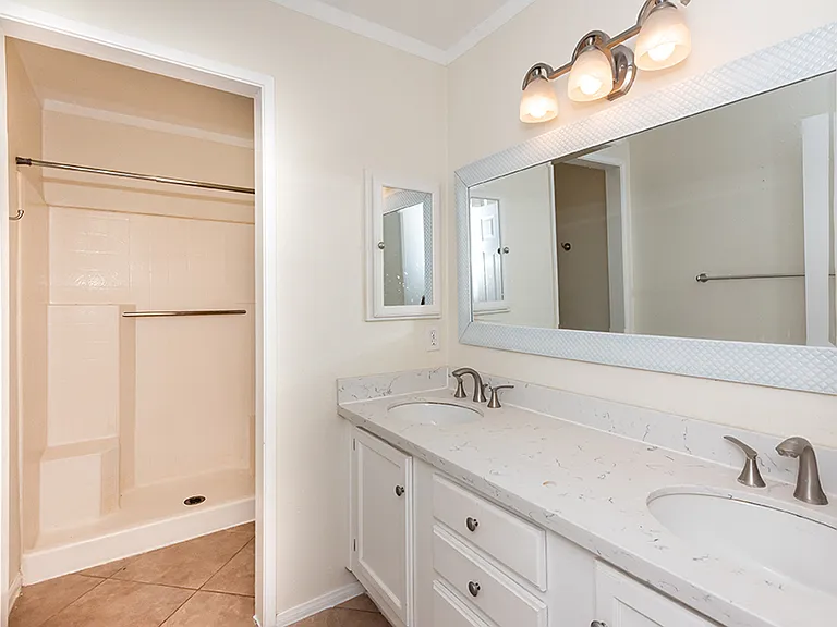 Master bathroom