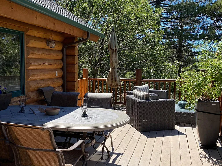 Deck area with plenty of space for those summer bbqs.