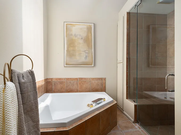 Primary Bathroom and steam shower