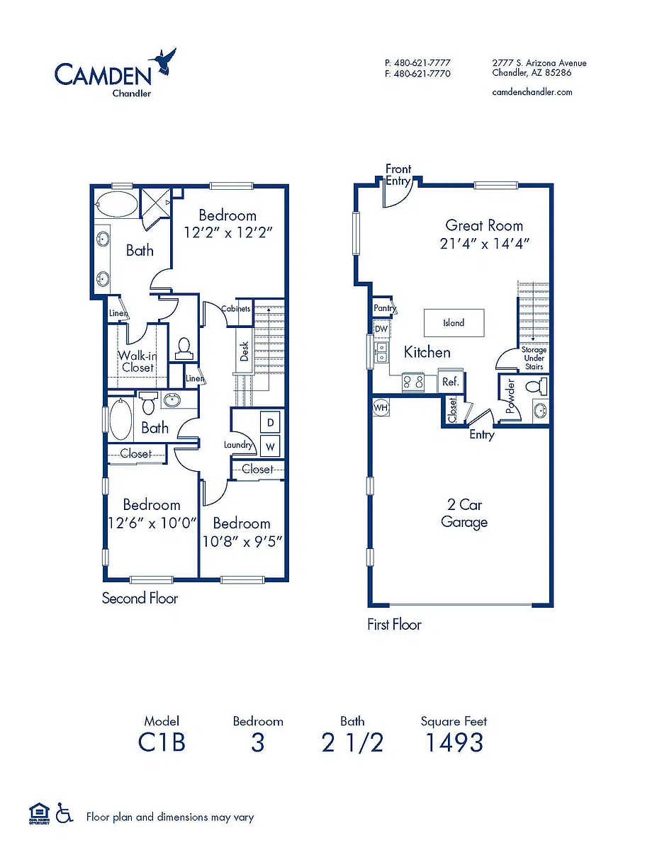 Floor plan C1B