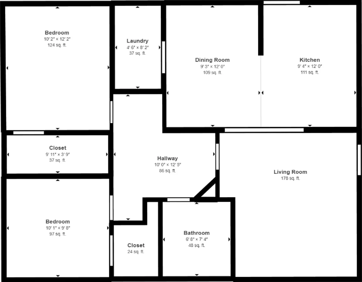 2Bed/1Bath House at McDowell/32nd St! Move-In Ready on 10/08/2026! NO HOA! — Photo 3