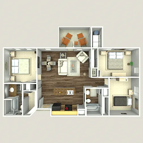 Floor plan C1