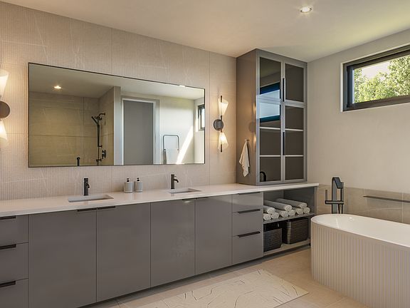 Rowan Bathroom in Sleek Contrast