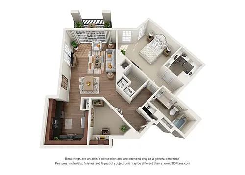 Floor plan Hampton