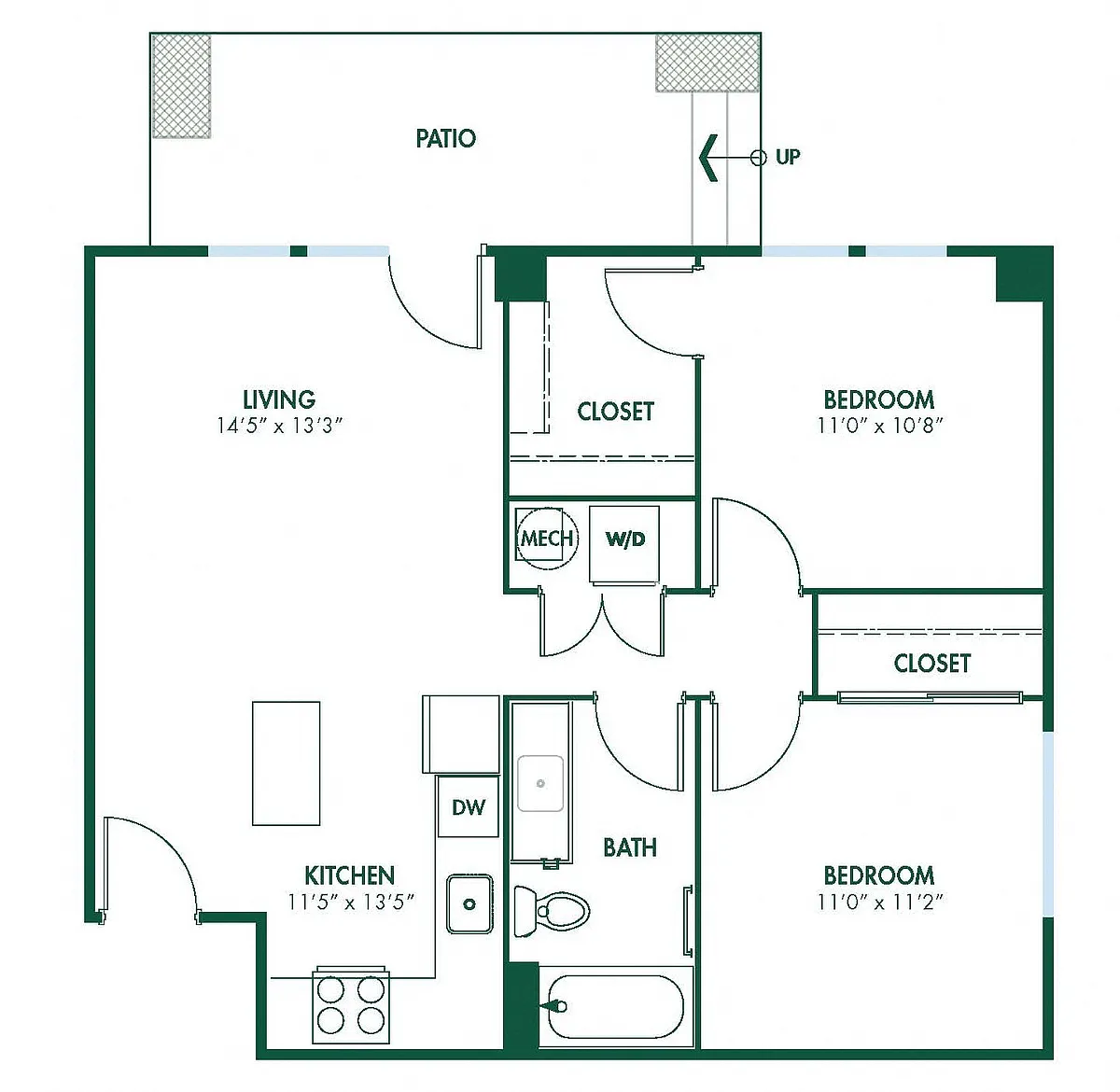 Floor plan B1
