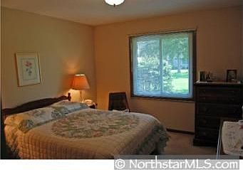 ample master bedroom