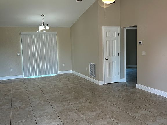 View of Dining room from living room