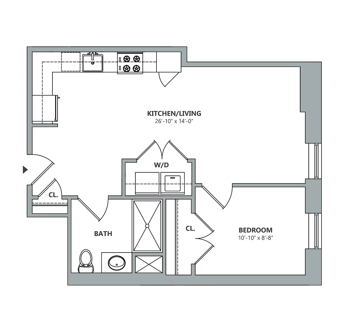 Floor plan Saxon
