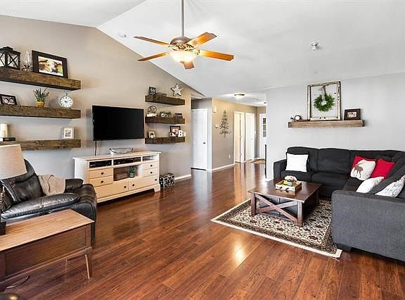 Spacious great room is perfect for entertaining.